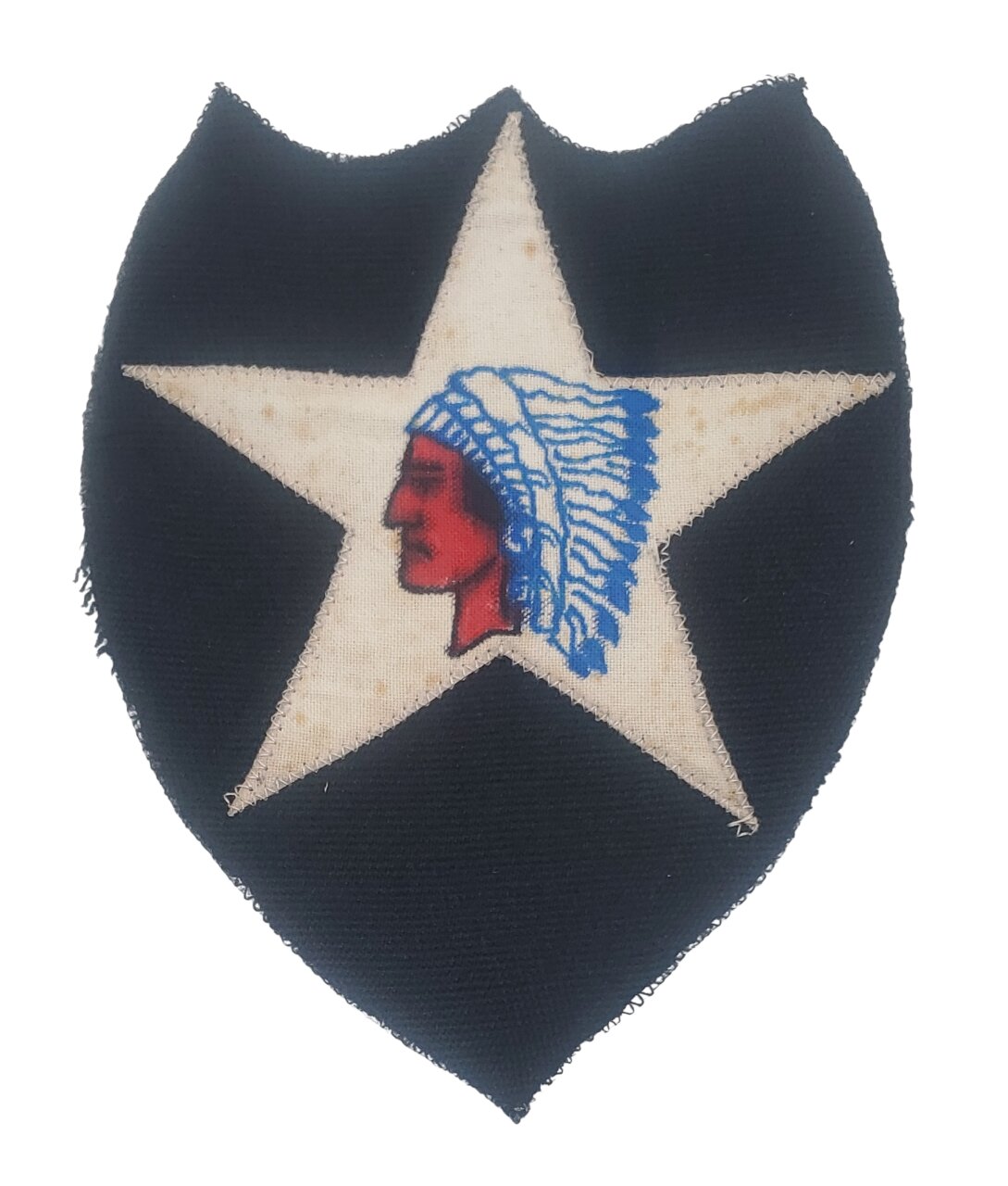 militaria : Patch 2ème division d'infanterie US WW2