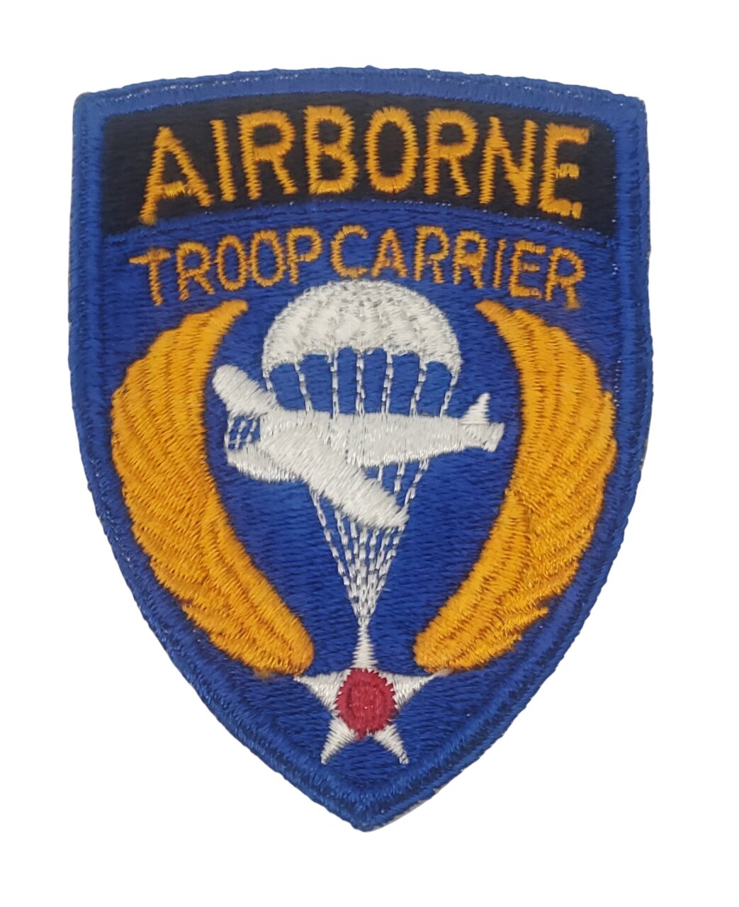 militaria : Patch Airborne troop carrier US WW2
