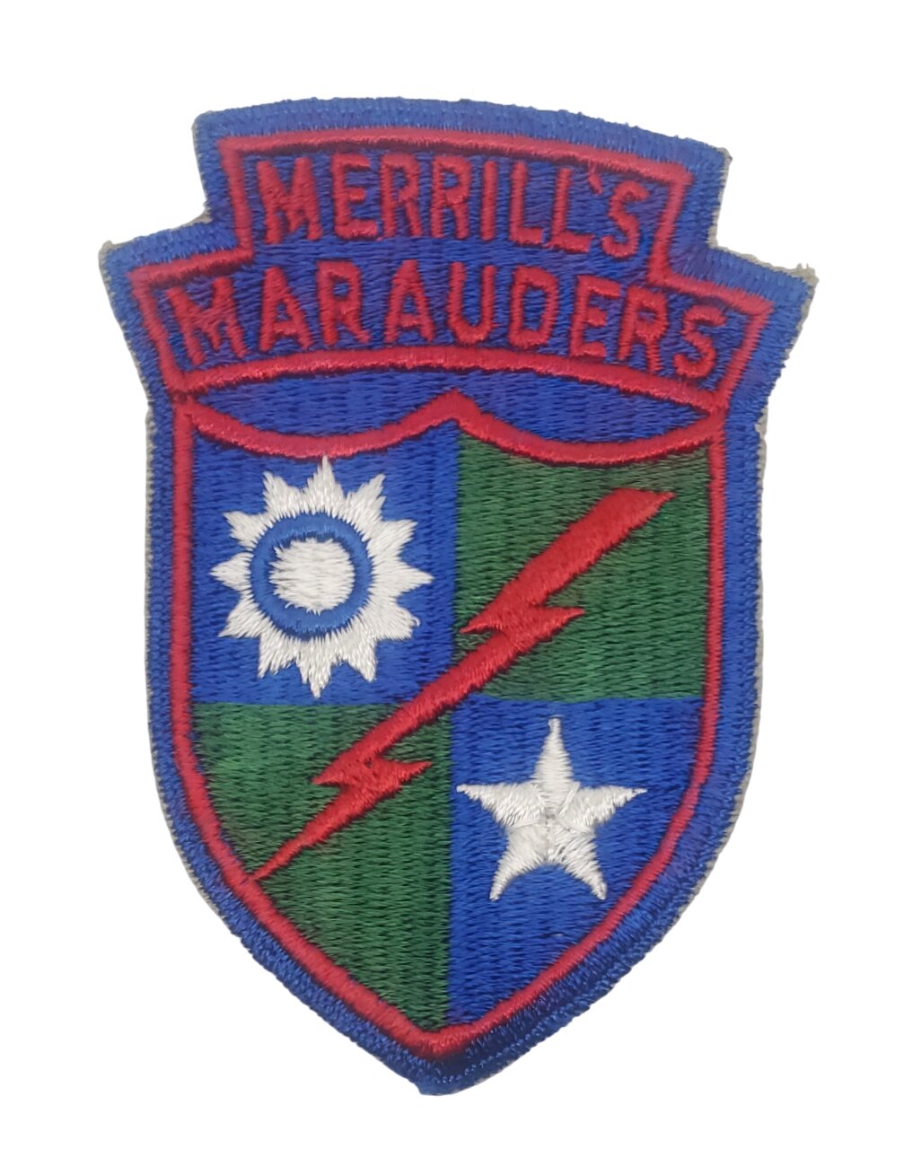 militaria : Patch Merrill's Marauders US WW2