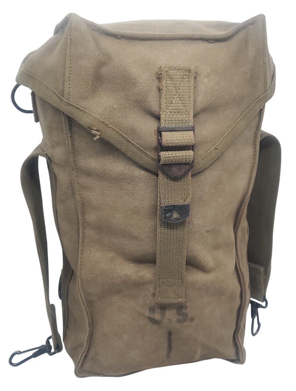 militaria : Musette GP general purpose US WW2 traitée anti-gaz