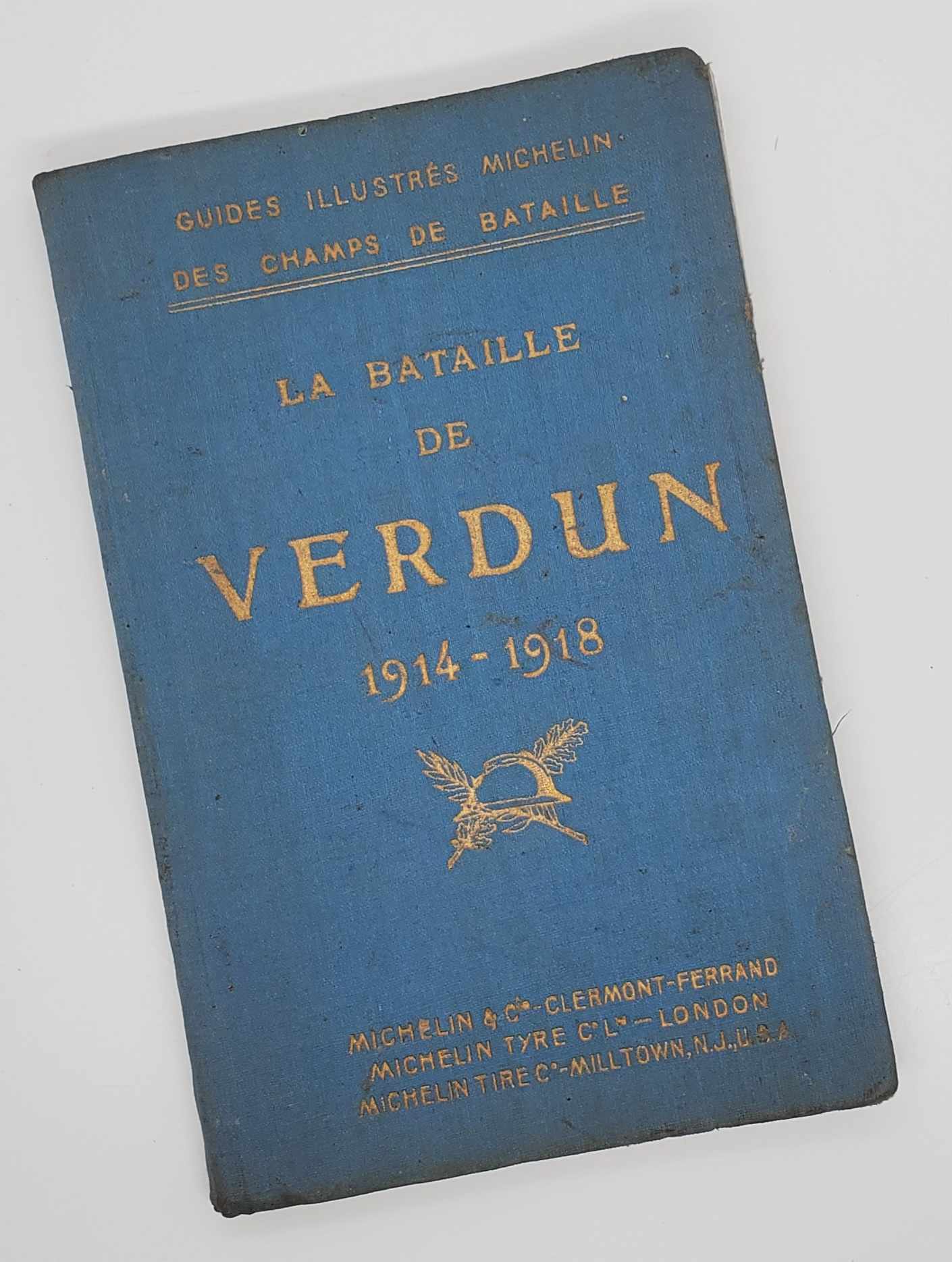 militaria : Guide Michelin champ de bataille de Verdun