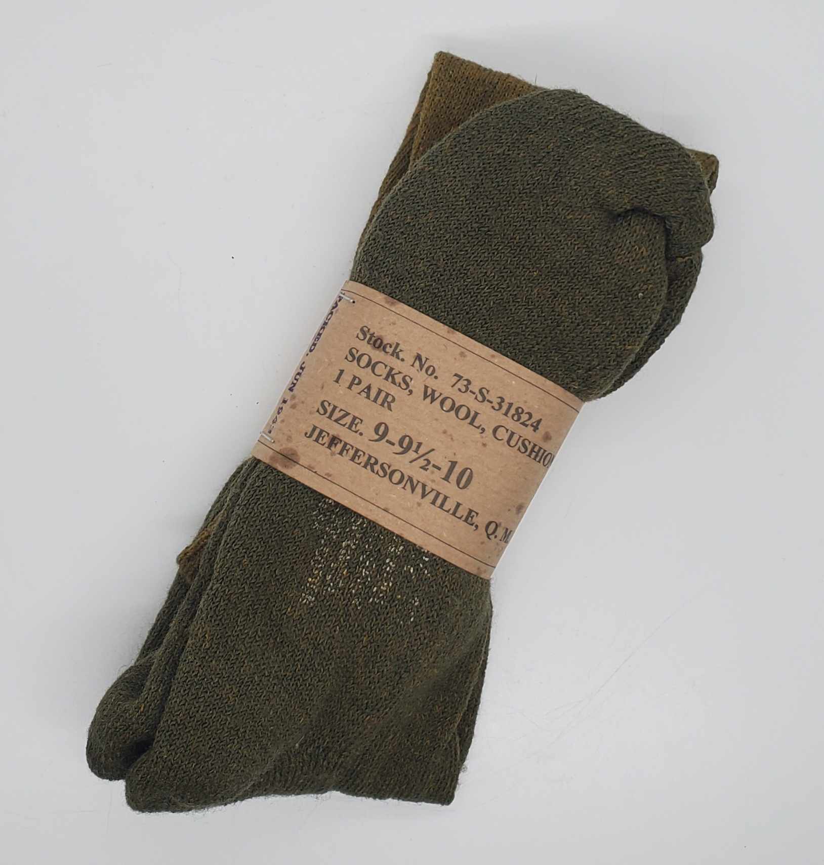 militaria : Paire de chaussettes US WW2