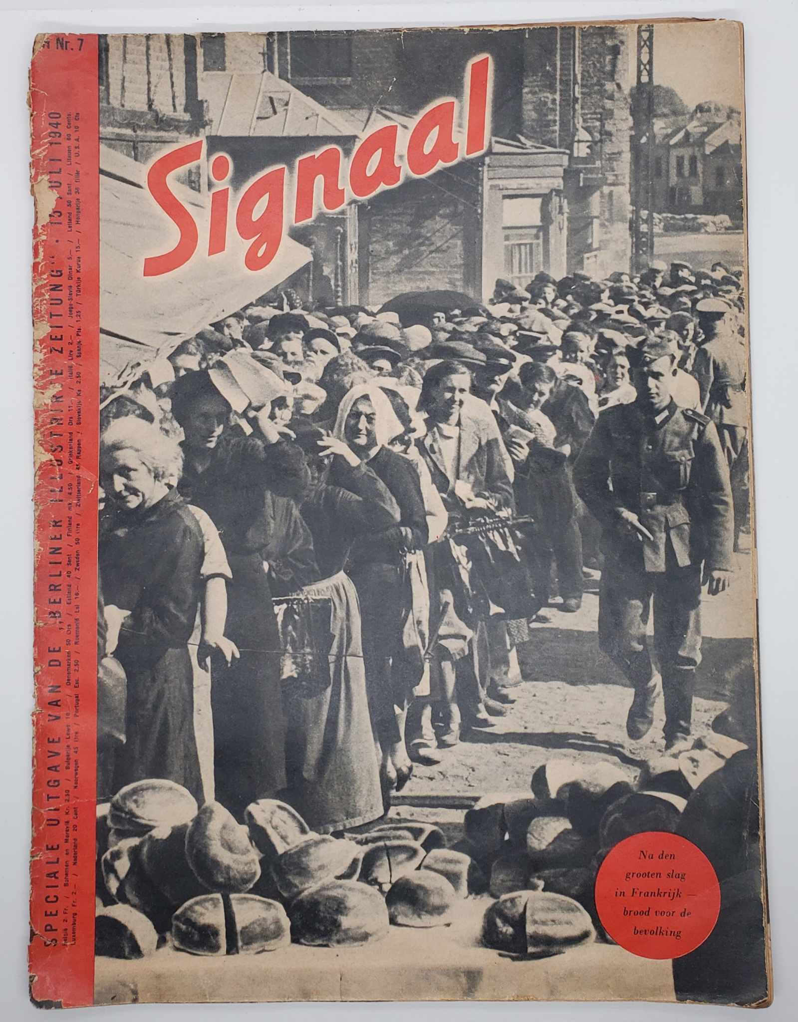 militaria : Revue Signal édition ALL WW2