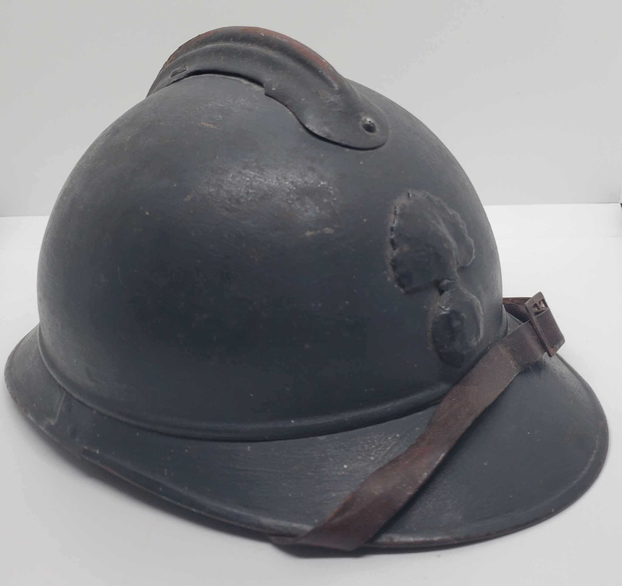 militaria : Casque adrian modèle 1915 FR WW1